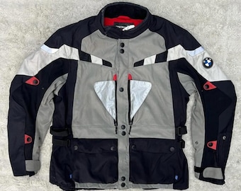 BMW GS Motorcycle Textile Jacket | Waterproof Riding Touring Moto Gear | Breathable All-Season