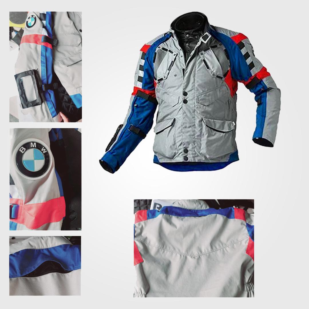 Pro 3 BMW Motorrad Rallye Grey Blue Jacket and Pant Motorcycle