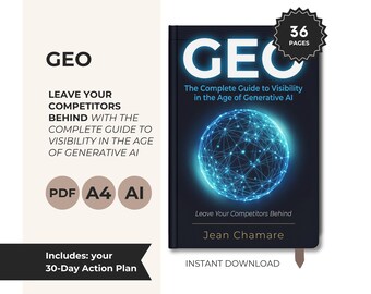 GEO Ebook: Generative Engine Optimization Guide for AI Search Visibility, ChatGPT Perplexity Gemini Claude Citations, Digital Marketing 2026