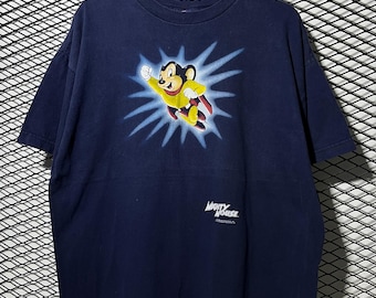 Vintage 1990s Mighty Mouse Cartoon T-shirt Size XL