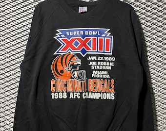 Vintage 1989s NFL Cincinnati Bengals Sweatshirt