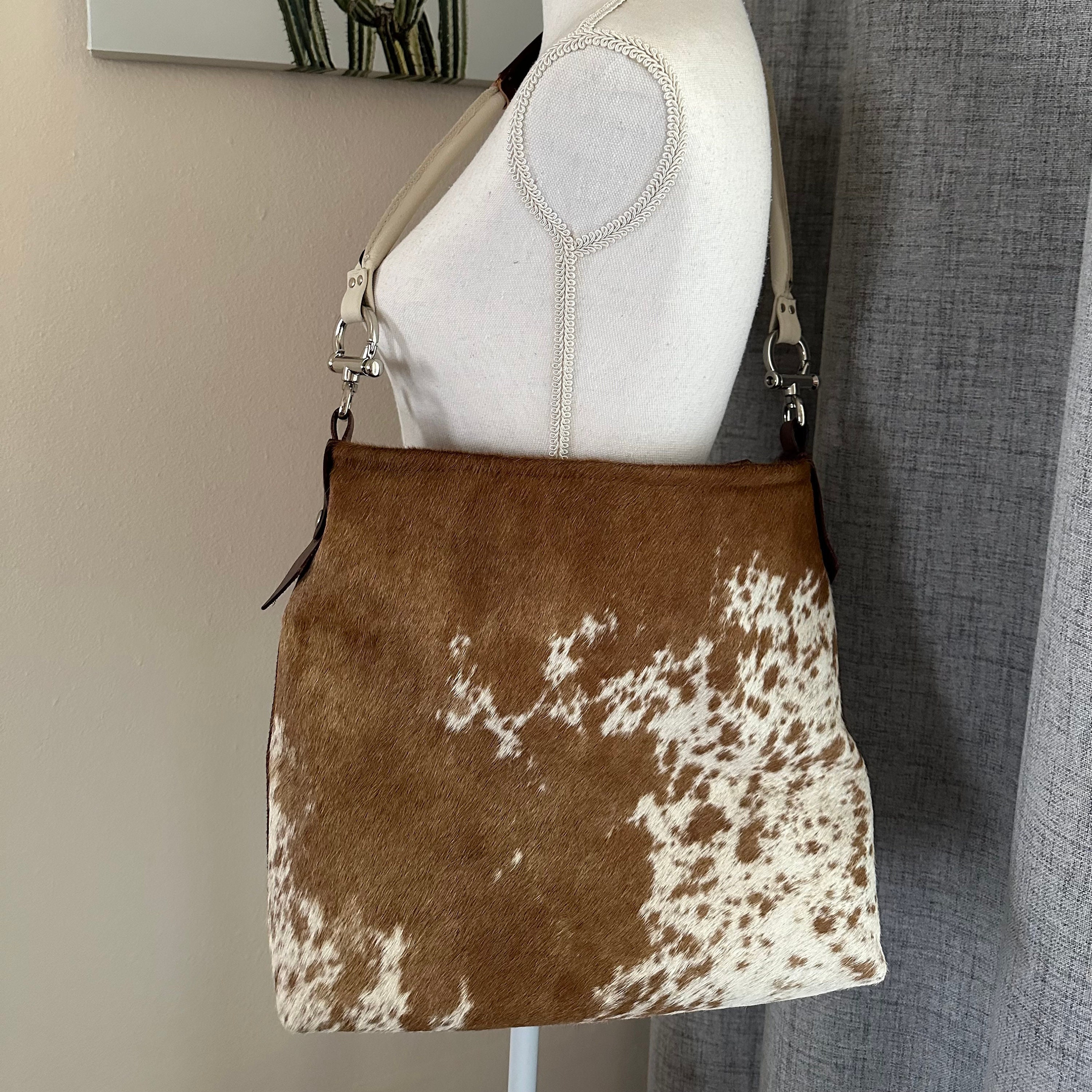 Louis Vuitton Cow Print Upcycled Duffle Bag! - $200 New With Tags