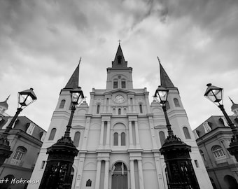 St Louis Cathedral, New Orleans, Louisiana, Jackson Square, French Quarter, Architecture Photography