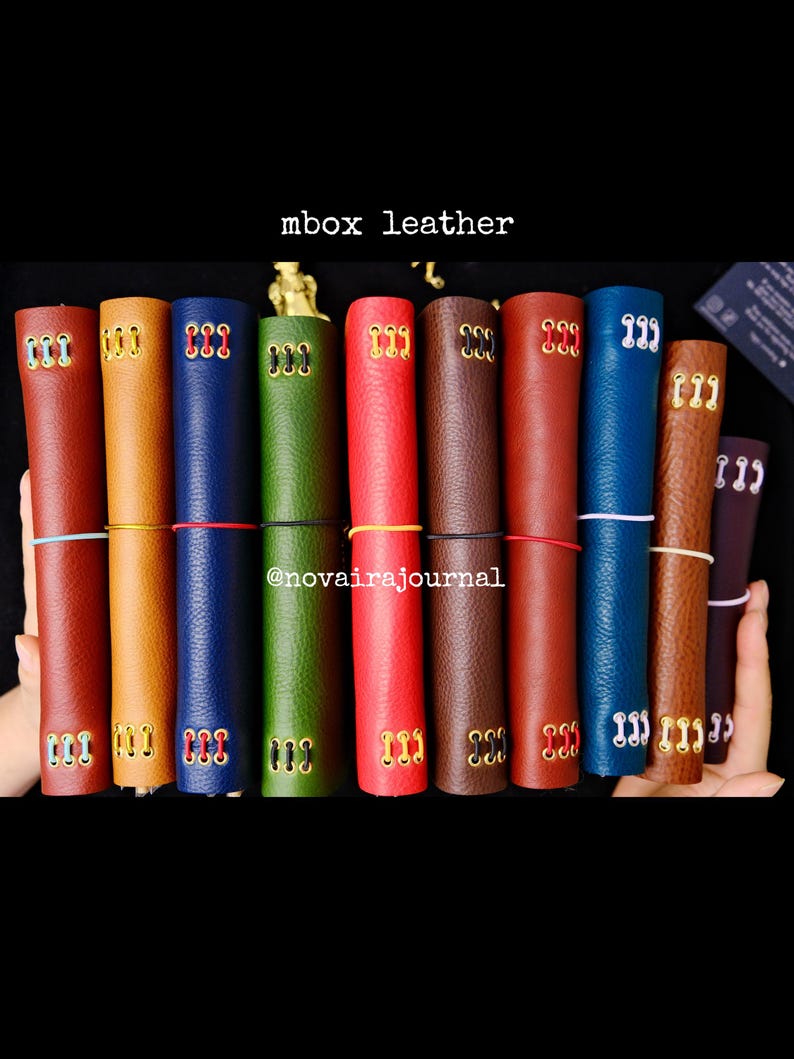 Personalisiertes A5 Trifold Pflanzlich gegerbtes Leder Journal: Nachfüllbares Traveler's Journal-Foil stamping Bild 12