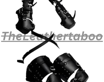 Arnés de cuero para gateo – Ajuste completo para todo el cuerpo