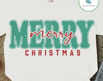 Retro Christmas Png, Wesołych Świąt Png, Wesołych i jasnych png, Xmas png, Bow Christmas Coquette Png, Boże Narodzenie Png, Pobieranie cyfrowe