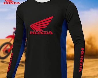 Honda HRC 2025 Long Sleeve Shirt, Men's Sport 3D Print Tee