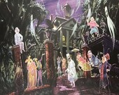 Haunted Mansion Disneyland Art