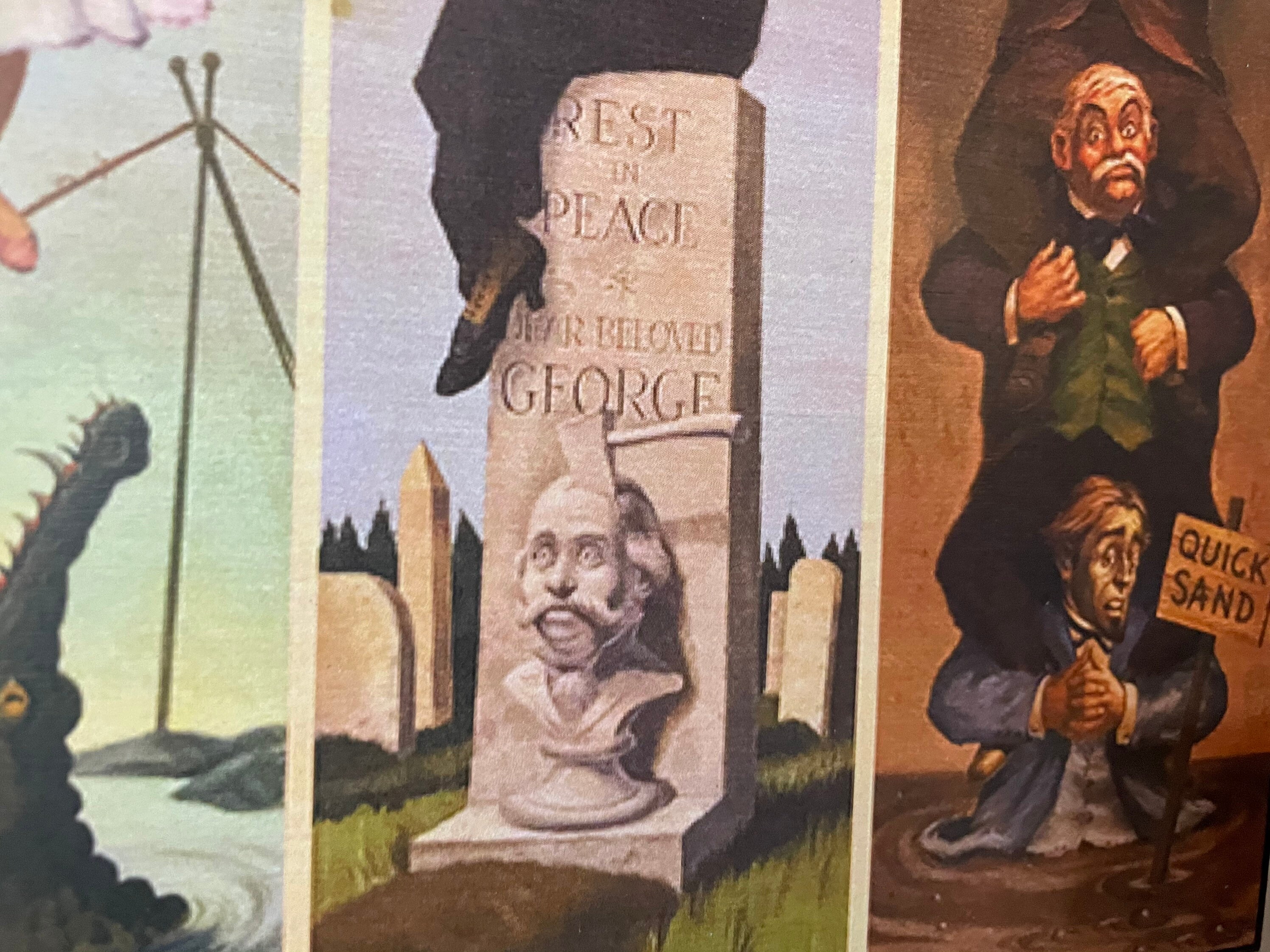 Disney's Haunted Mansion Stretch Room Portraits Cushion 2 sizes available