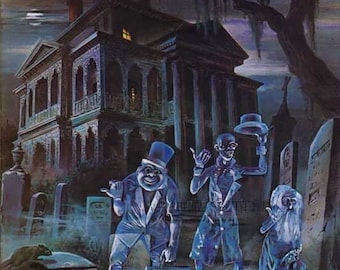 Haunted Mansion Disneyland  Art