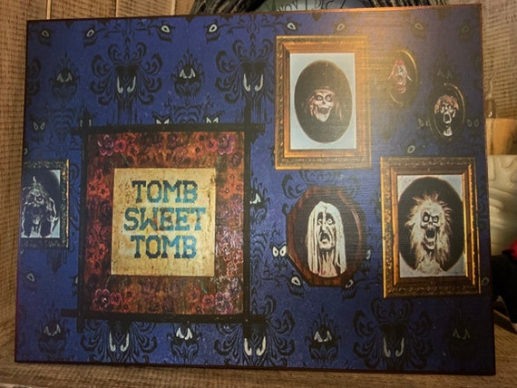 Haunted Mansion Photo From Inside the Ride Disneyland Art - Etsy