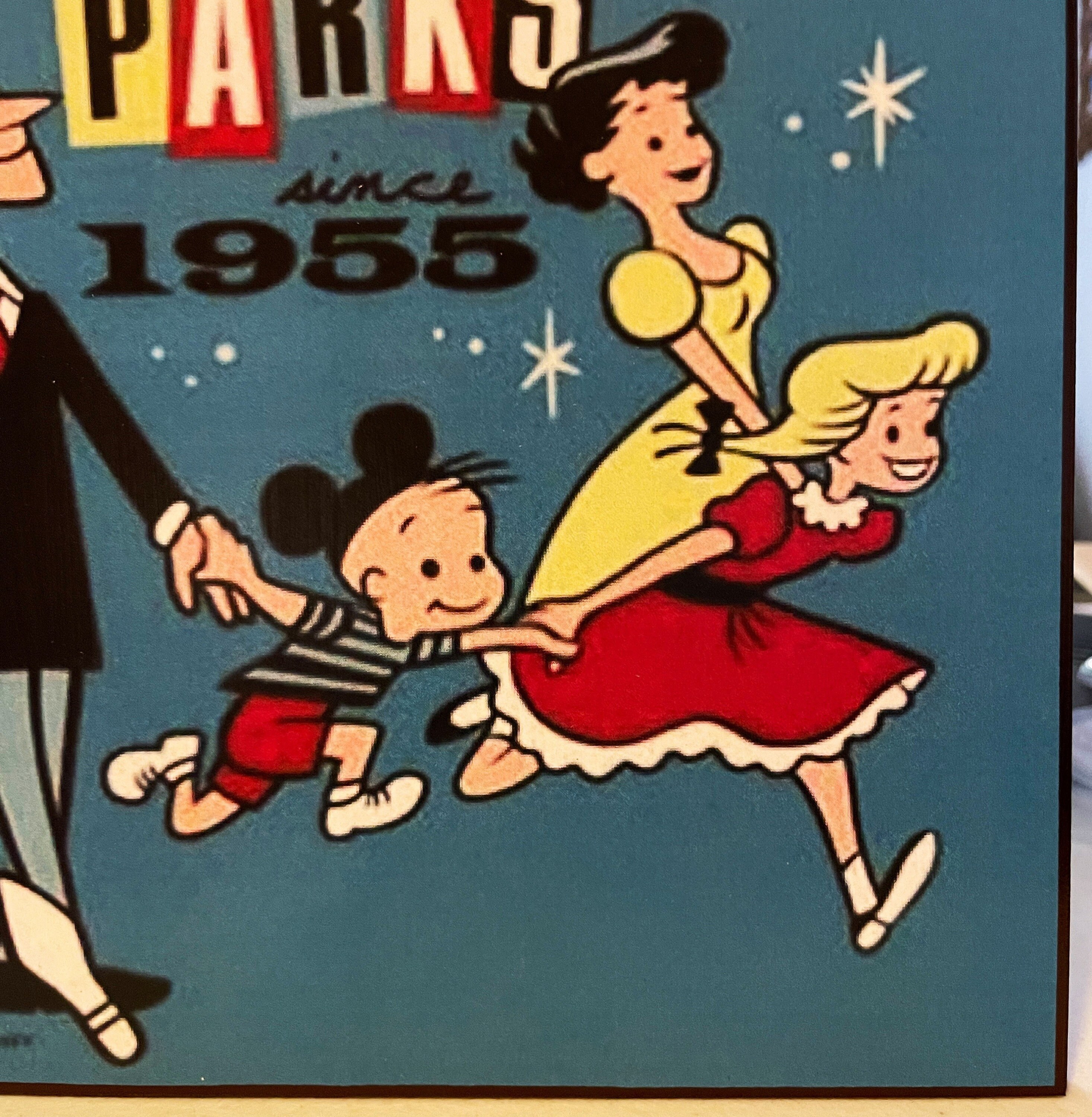 激安通販新作 Disneyland Vintage Art - Etsy 画材