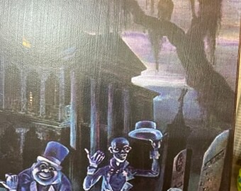 ホーンテッドマンション　絵　アート　ディズニー　レア　限定 ディズニーランド ホーンテッドマンション 絵 アート ディズニー レア 限定