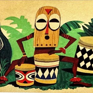 Disneyland  Jungle Cruise Sketch  Art