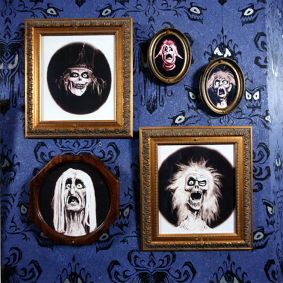 Haunted Mansion Photo From Inside the Ride Disneyland Art - Etsy
