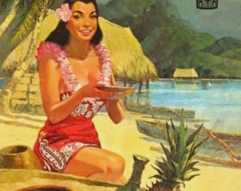 Tropics  Vintage Tiki Art