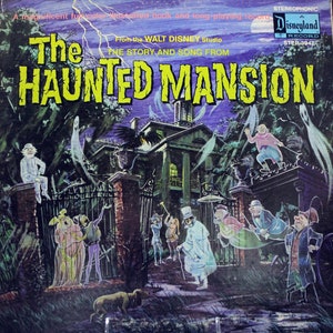 Haunted Mansion Disneyland  Art