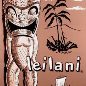Leilani Vintage Tiki Art