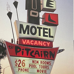 Pitcairn Motel Tiki Art