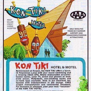 Kon Tiki Vintage Ad Art