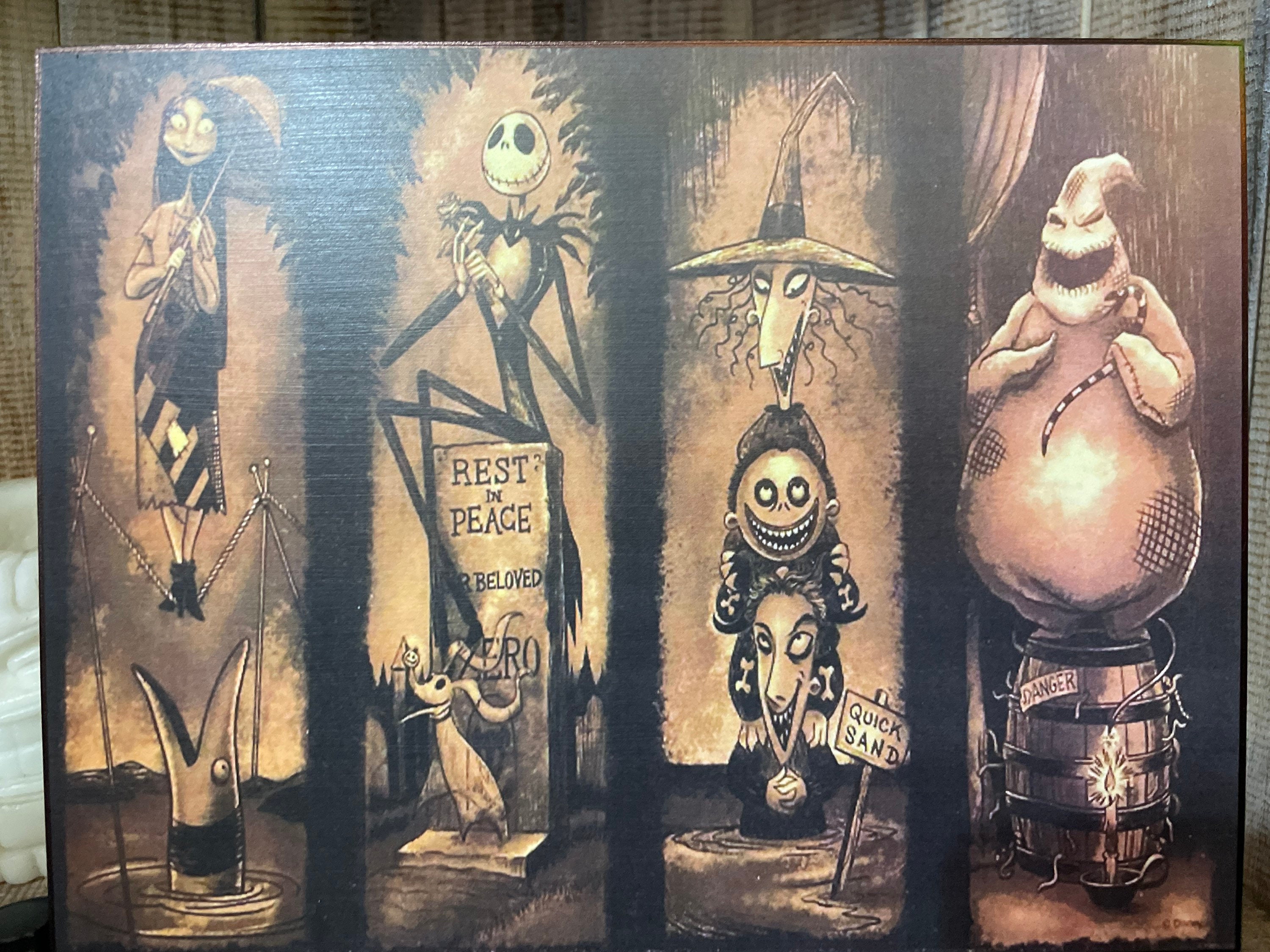 Nightmare Before Christmas Haunted Mansion Stretching