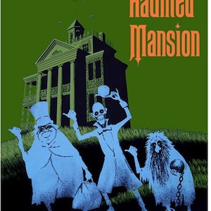 Haunted Mansion Disneyland  Art