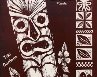 Vintage Tiki Restaurant Trader Franks Art