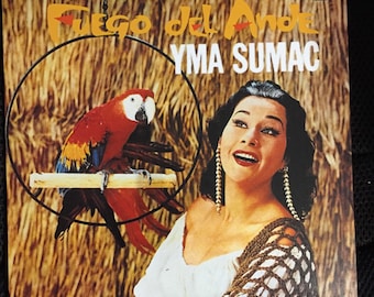 Fuego Del Amor Yma Sumac Exotica Lp Art