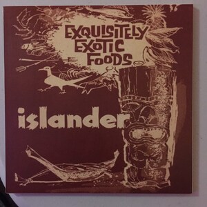 Islander Vintage Tiki Restaurant Art