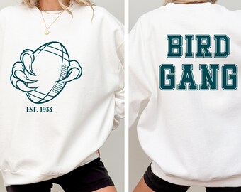 Vintage Philadelphia Football Sweatshirt,Philadelphia Eagles Sweatshirt,Sundays are for the Birds Style Hoodie, Bird Gang Shirt,Eagles Shirt