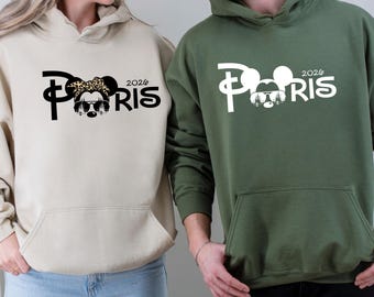 Disneyland Paris 2026 Sweatshirt, Disney Paris 2026 Family Trip Pullover, Paris Disneyland Hoodie, Paris Disneyland Matching Crewneck