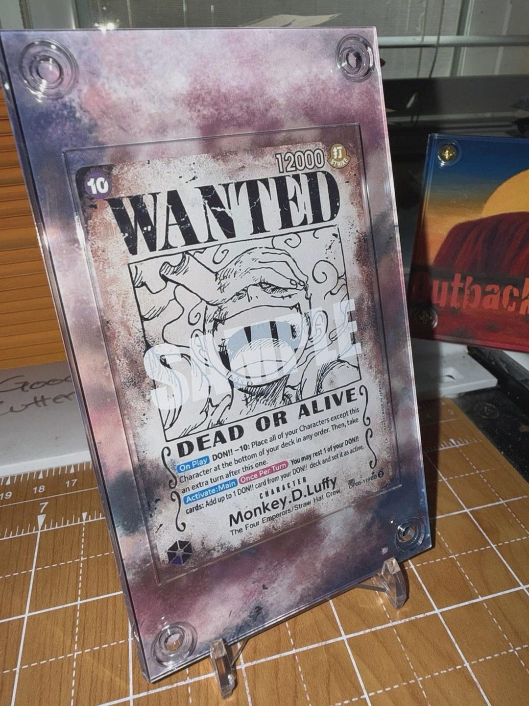 Monkey D. Luffy Wanted Poster Alt Art - OP05-119 - One Piece