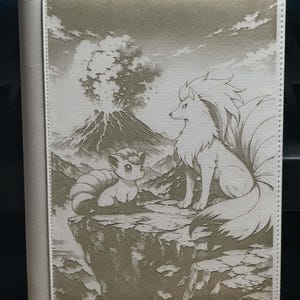 Vulpix Card Binder - Etsy Vulpix Card Binder - Etsy