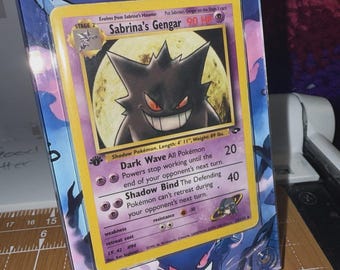 Sabrina's Gengar 14/132 Gym Heroes - English Version - Holographic
