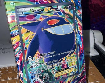 Gengar EX 114/119 Phantom Forces Pokemon Extended Artwork Case