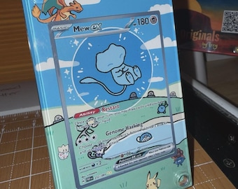 Mew EX SIR Paldean Fates 232/091 Pokemon Extended Artwork Case