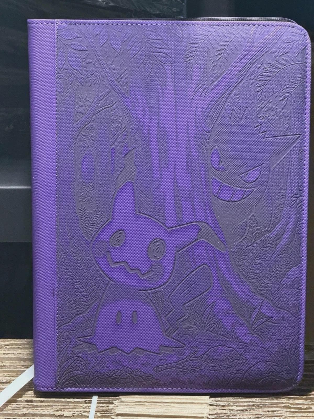 pokemon card binder gengar Zip Up with 50 Sheets & 5 Colored Sheet Seperators Pocket Zippered PRO Binder is the ultimate collectors binder for Pokmon card enthusiasts who want to combine style with functionality ULTRA PRO 9 POCKET ZIP