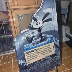 lorcana oswald card Lorcana - Azurite Sea - Oswald - The Lucky Rabbit (Legendary) main image 1