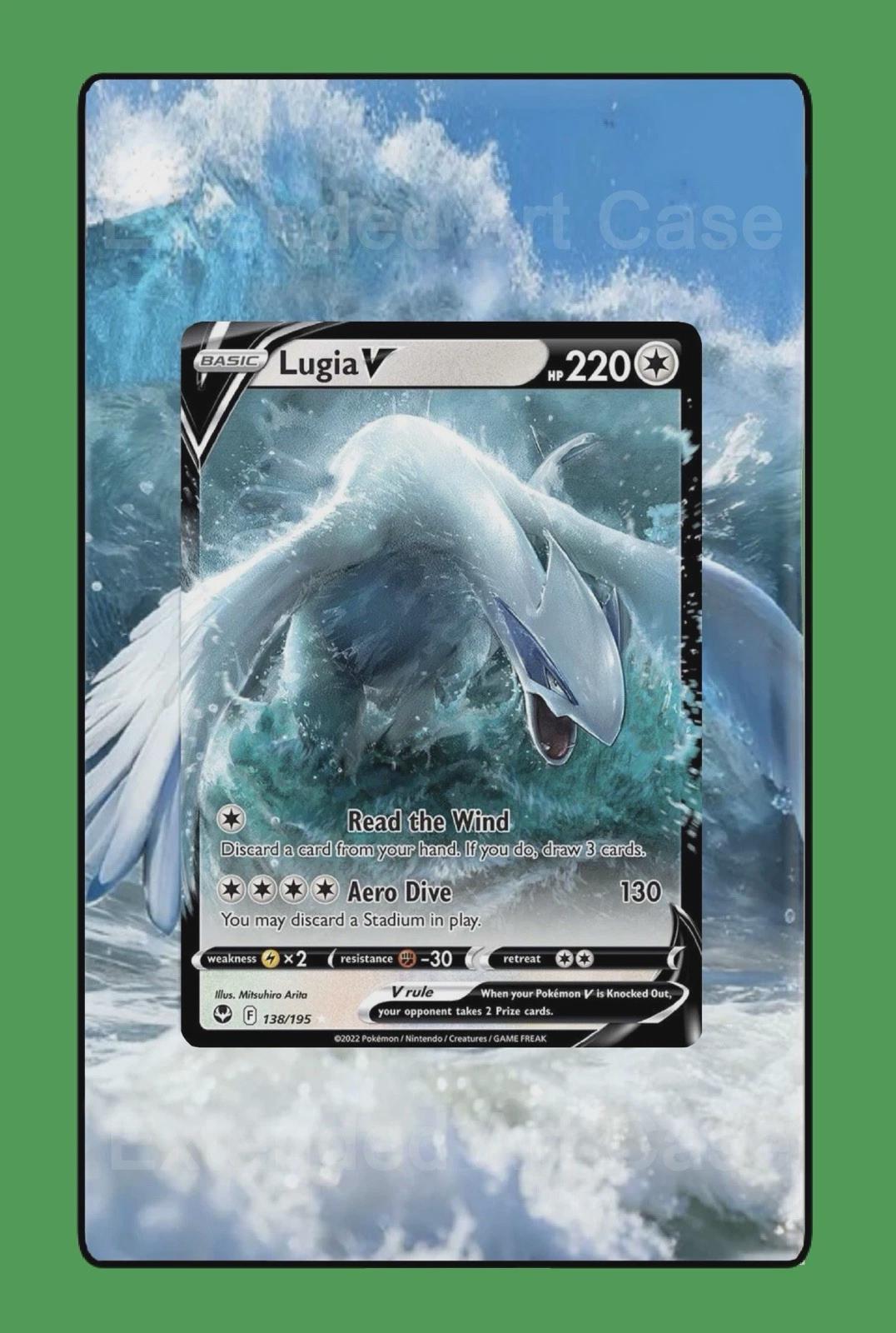 pokemon tcg silver tempest 138 195 lugia v card 2022 # 138/195 – VTC Pokémon Hit Points220 HP Form Lugia V | Dex -