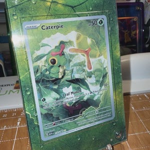 caterpillar pokemon card 45/102 Base Set German – SHPNPokestore holofoil pattern or surface detail) Caterpie 53/75 NM - Yuka