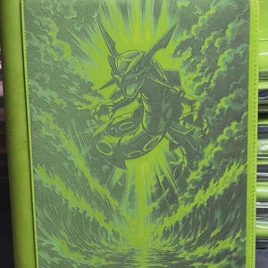 rayquaza card binder Pokemon Shining Legends Mini Card Binder