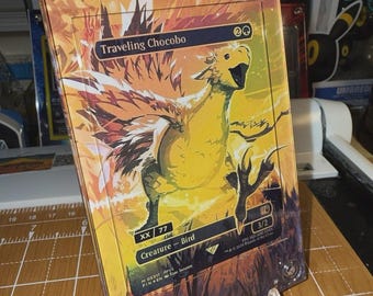 mtg x final fantasy MTG TCG: Universes Beyond- Final Fantasy Chocobo Bundle  The Eternal Forge