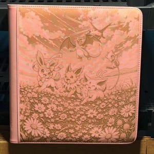 Sylveon Card Binder 12 Pocket - Etsy