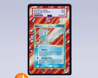 Mew Star101/101 Pokemon Extended Artwork For PSA Graded Card Magnetic Case