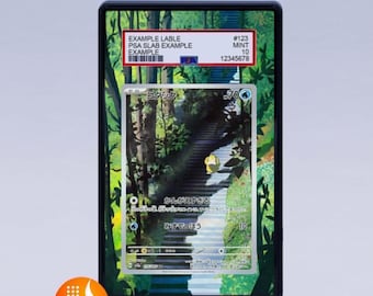 Psyduck 175/165 sv2a Pokemon Extended  Artwork For PSA Graded Card Magnetic Case