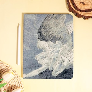 Vintage Angel iPad Case,iPad Air 11/13",iPad Pro 13/12.9/11",iMini 7/6/5/4,iPad 2-11th 9.7/10.2/10.9",iPad Pro 2025,iPad Case 2026 Book&Flip