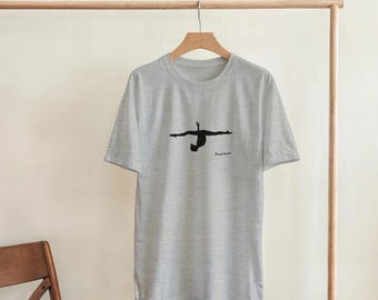 Camiseta de acrobacia aérea frontal – Camiseta de gimnasia acrobática con elementos de danza y acrobacia