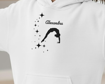 Sudadera infantil de acrobacias - Elemento de flexión hacia atrás - Regalo para danza acrobática de puente