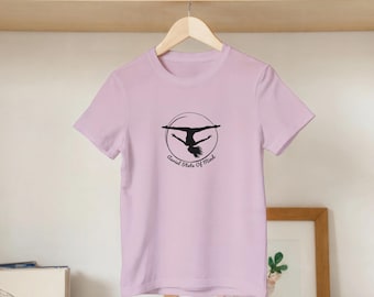 Camiseta infantil personalizada de acrobacias aéreas – Camiseta de gimnasia acrobática