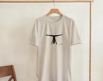 Camiseta con silueta de acrobacia de rueda de carro – Camiseta de danza acrobática con elementos de gimnasia